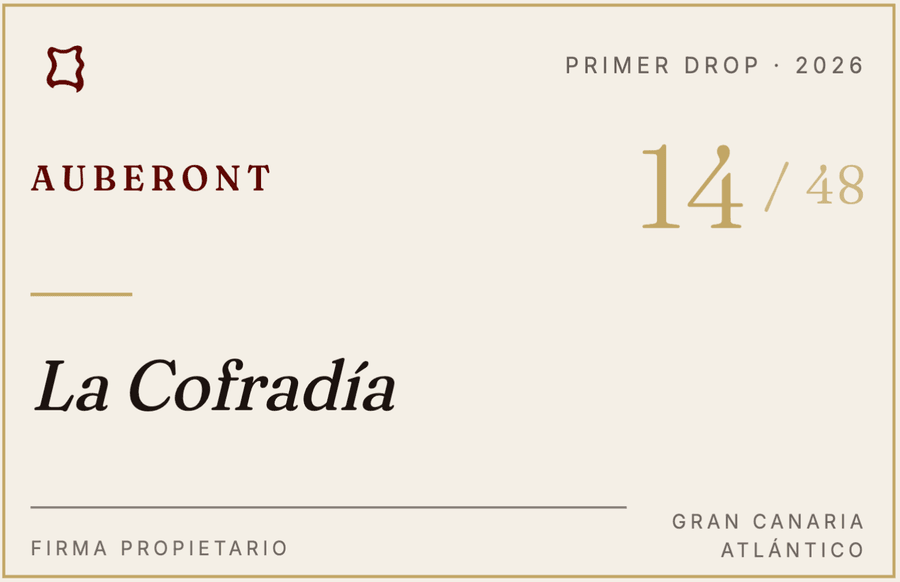 Tarjeta de La Cofrad&iacute;a, numerada 14/48